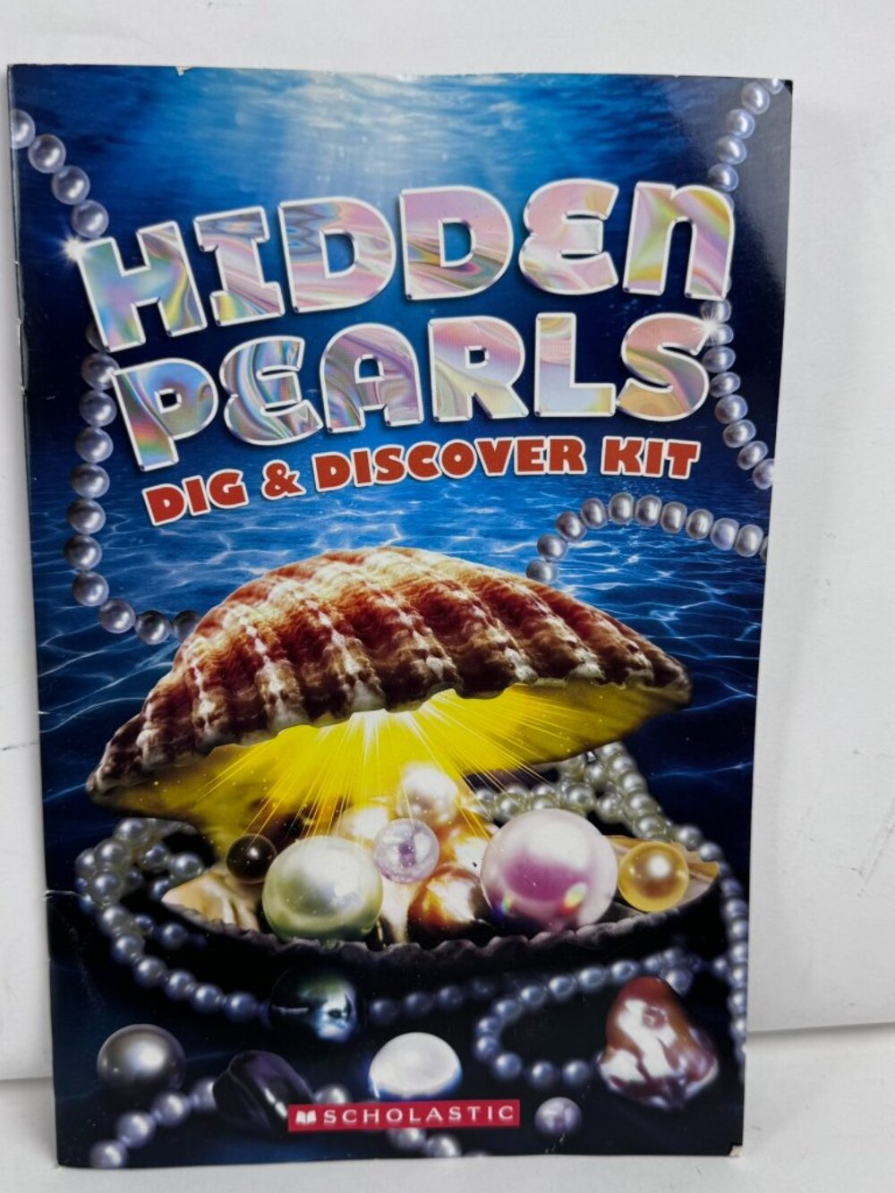 Scholastic Hidden Pearls Dig & Discover Kit Guide Booklet Ocean Science Book